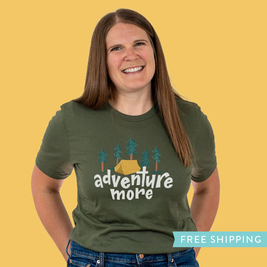Adventure More Camping T-Shirt