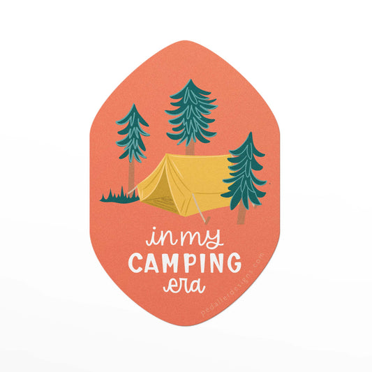 Camping Era Vinyl Sticker