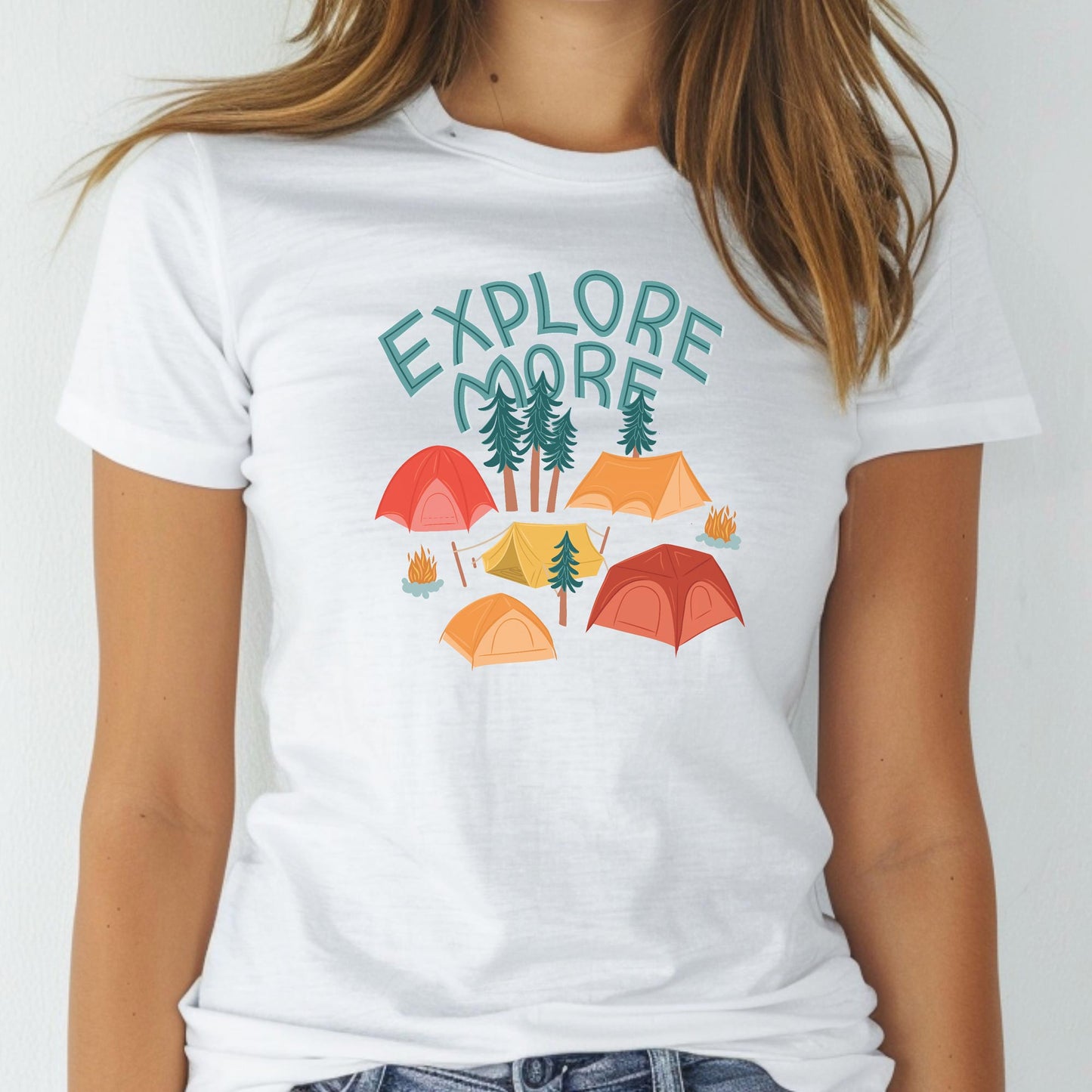 "Explore More" Camping T-Shirt