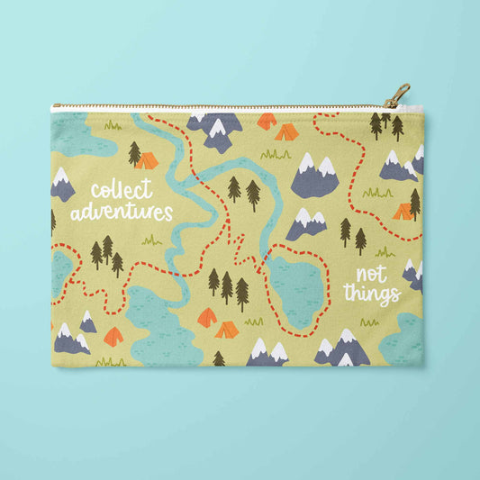 Mountain Hiking Canvas Pouch
