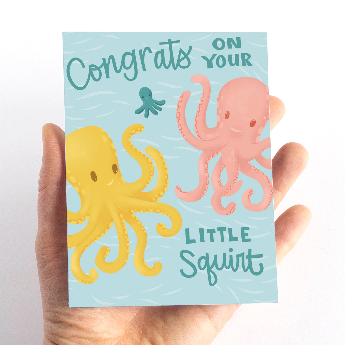 Under the Sea New Baby Card
