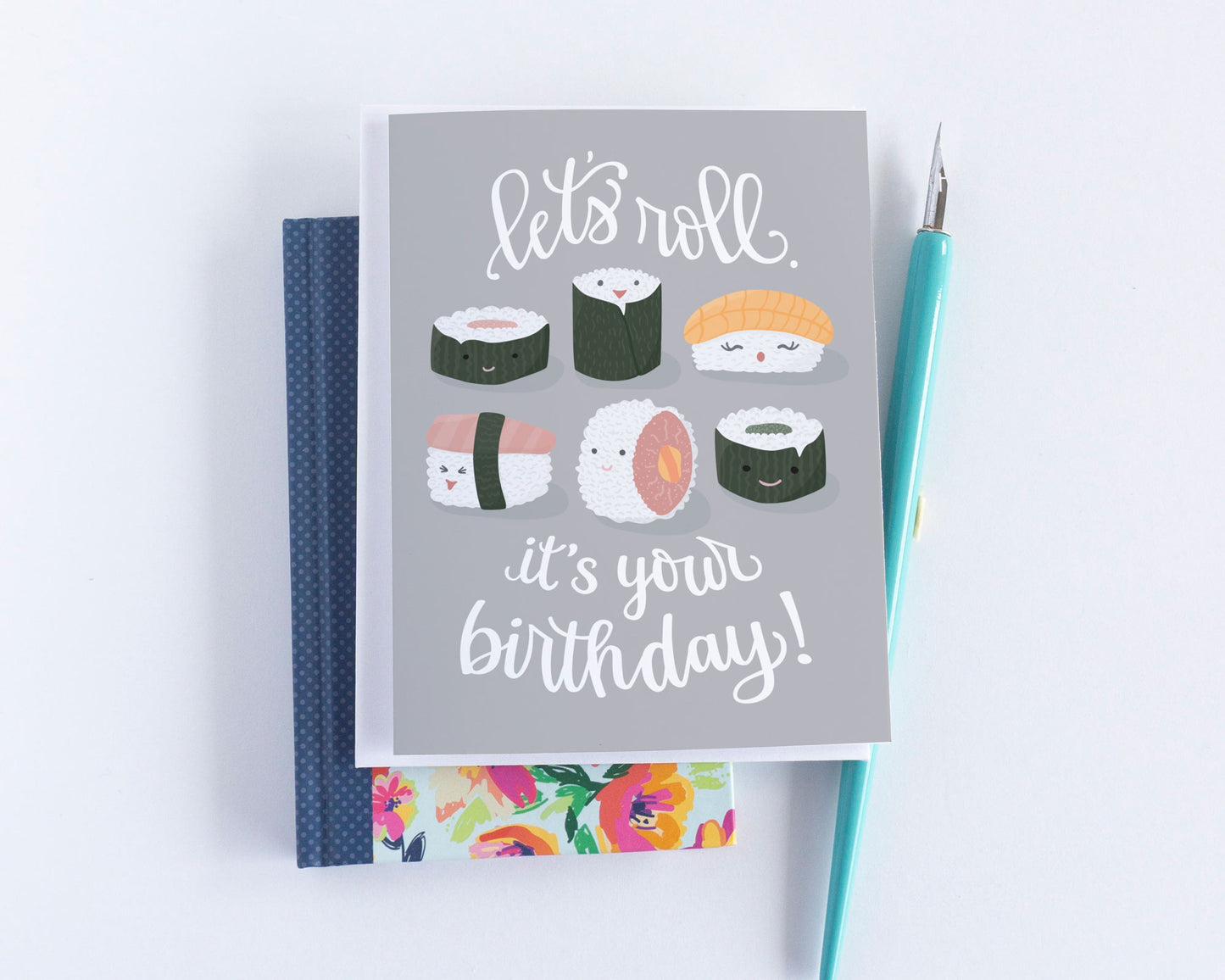 Sushi Birthday Card