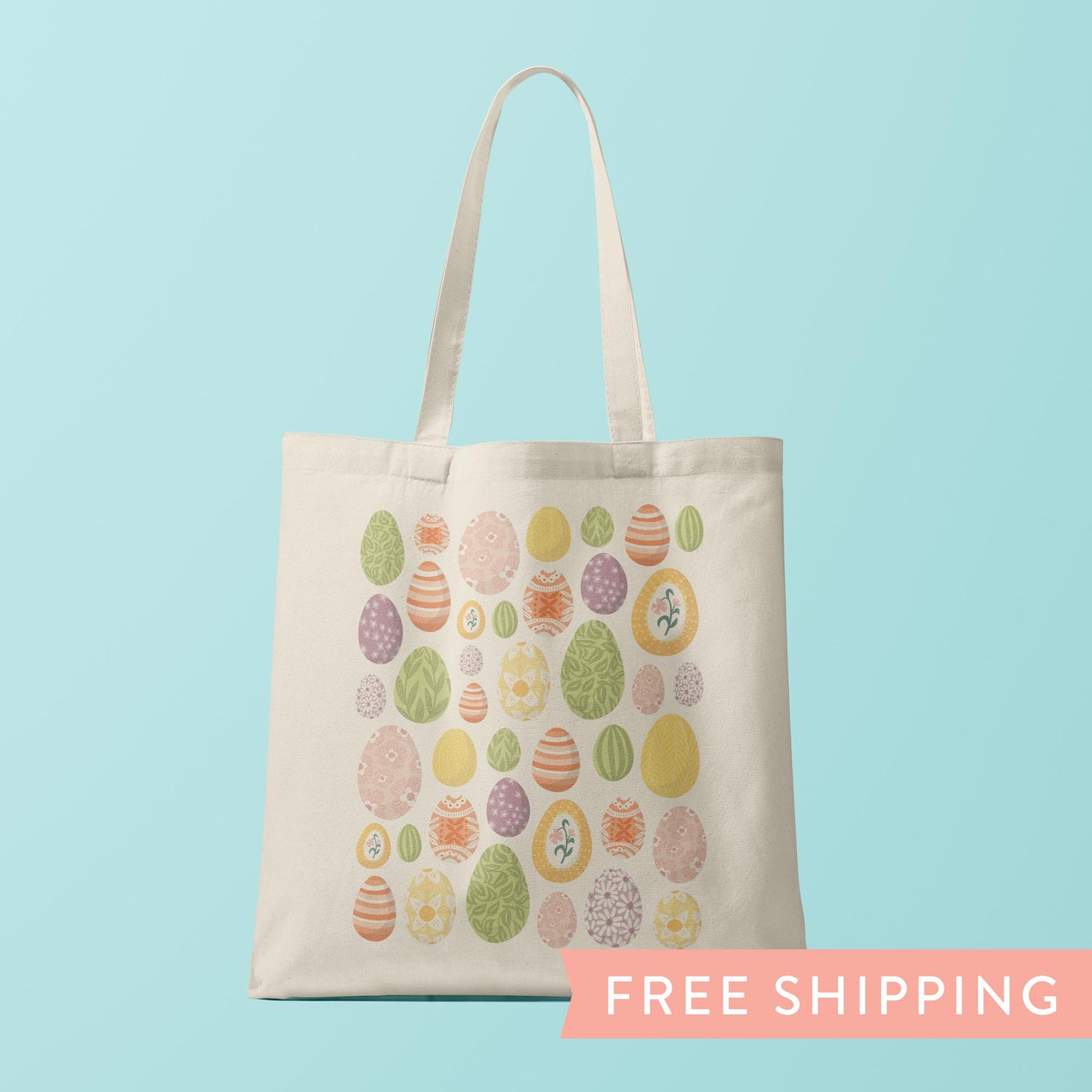 Easter Eggs Tote Bag