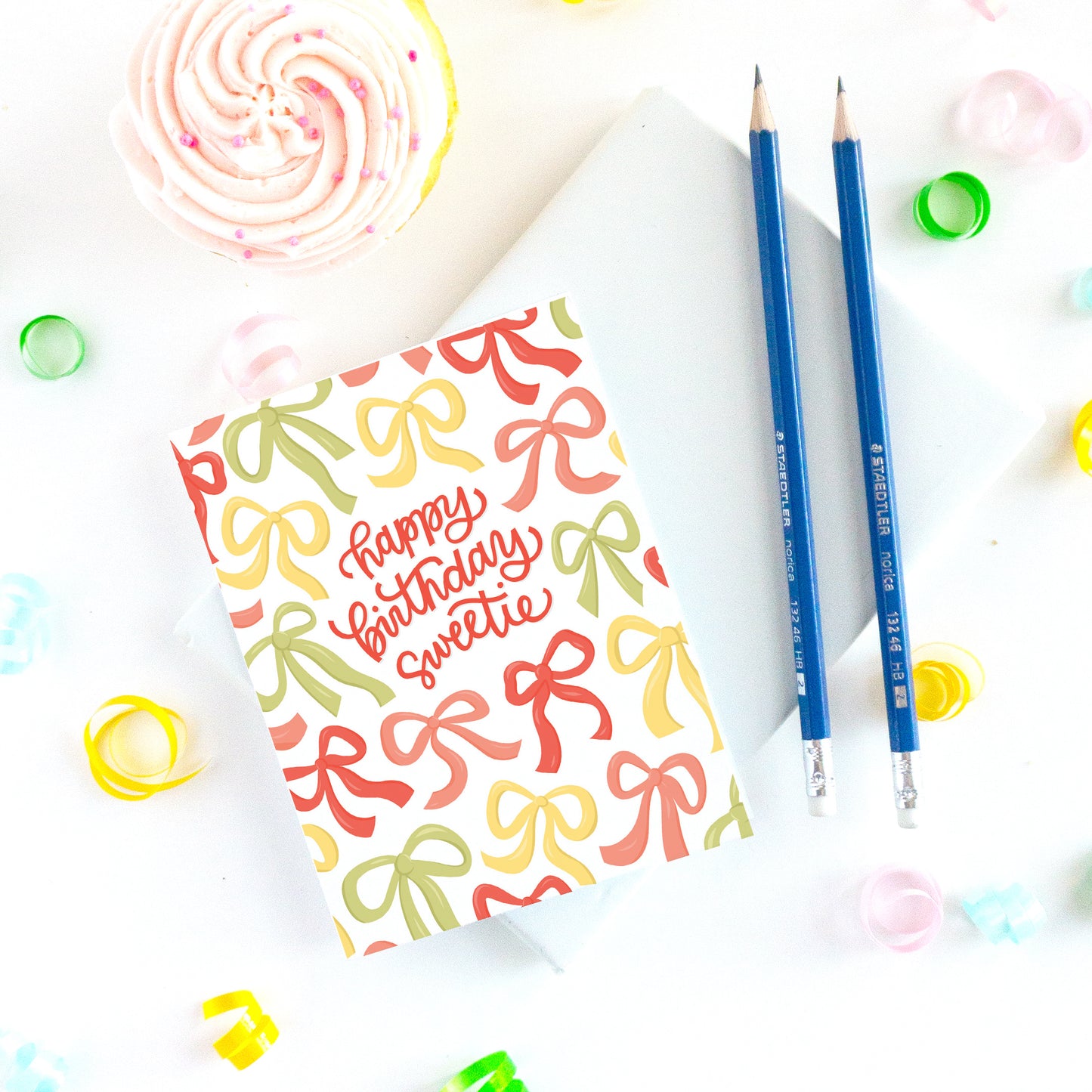 Bows and Ribbons Birthday Card