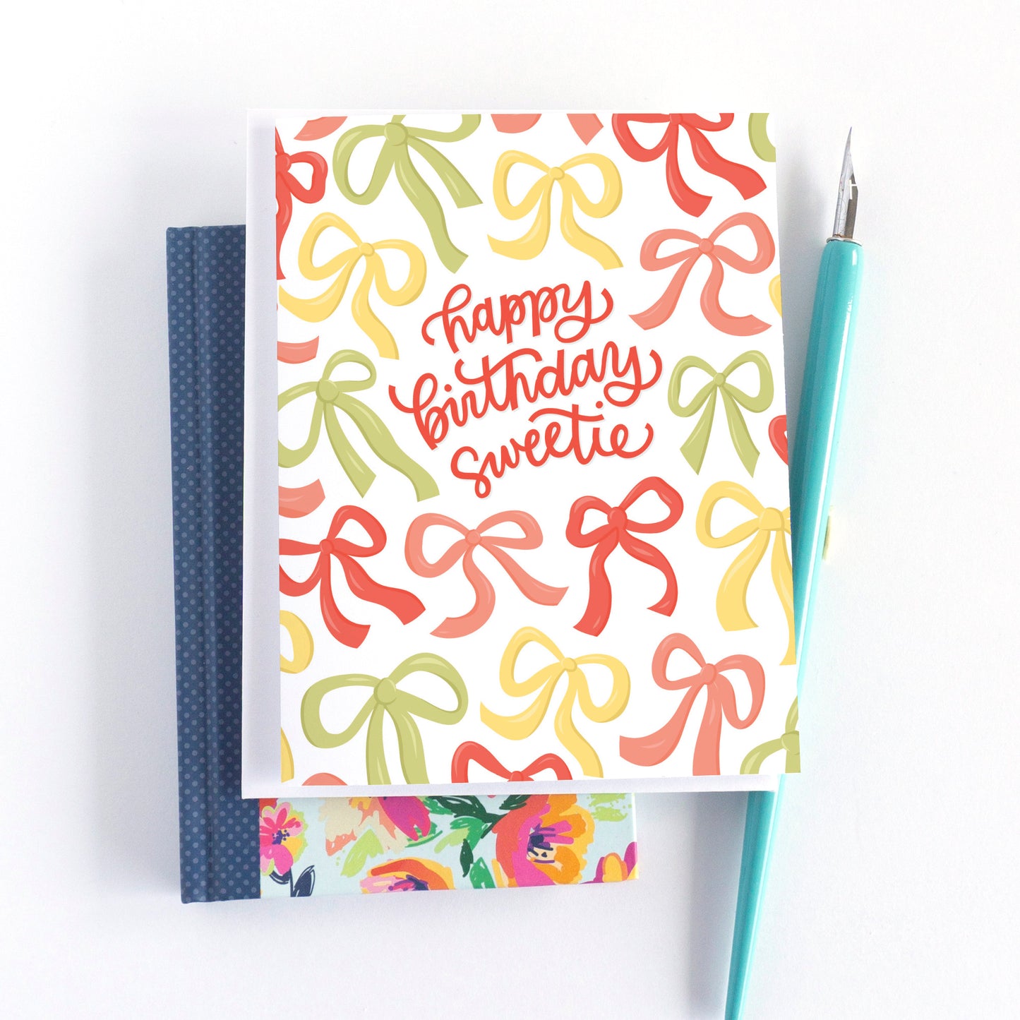 Bows and Ribbons Birthday Card