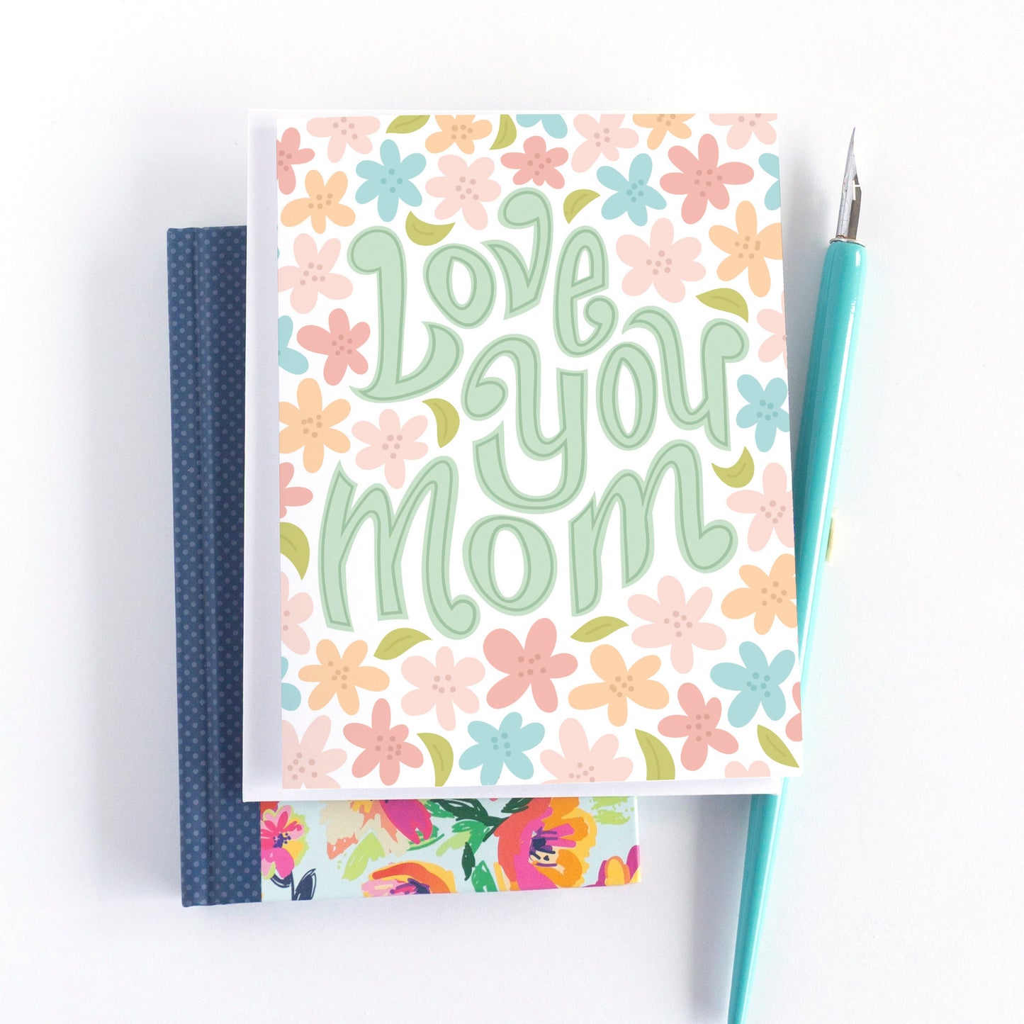 Cute Floral Card for Mom