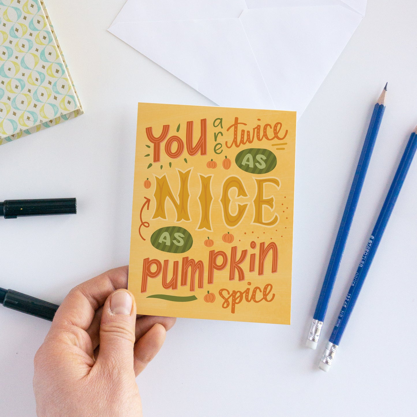 Pumpkin Spice Thanksgiving Card