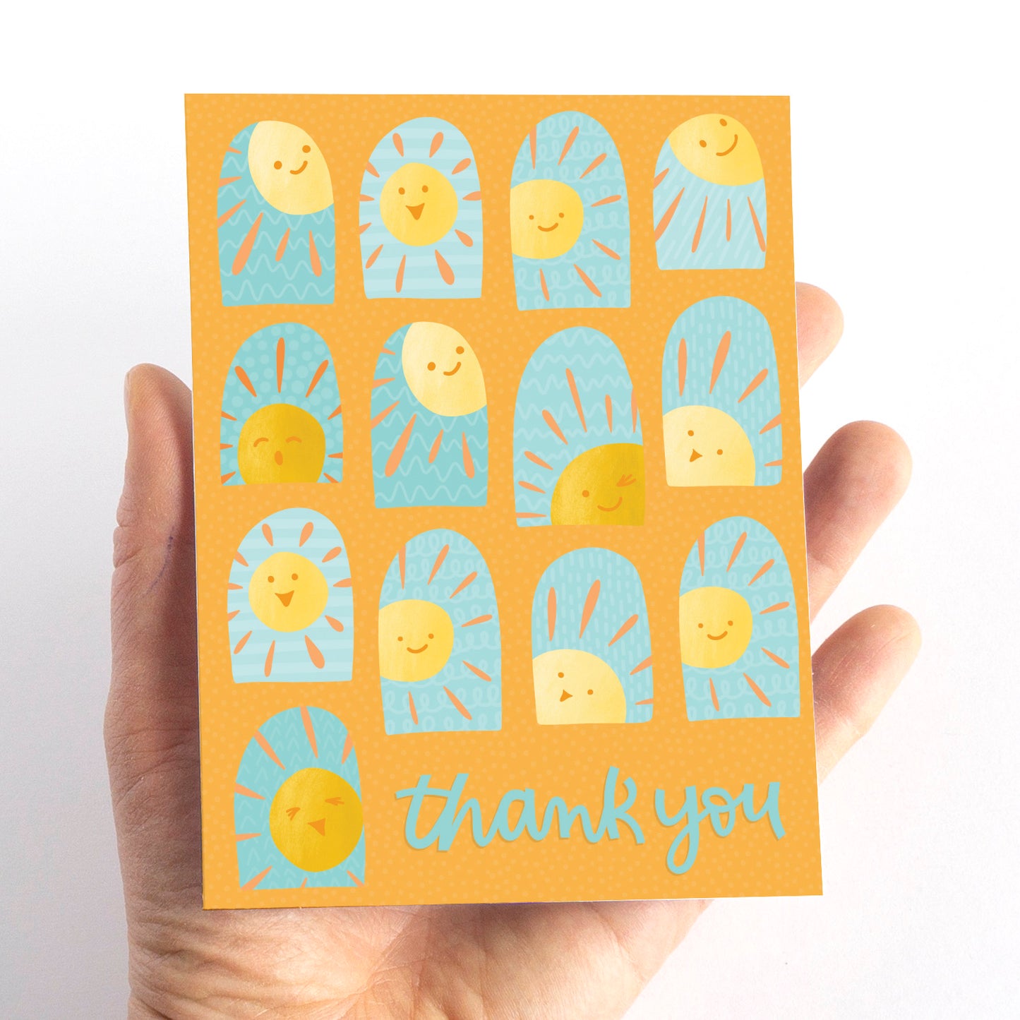 Sunshine Thank You Card