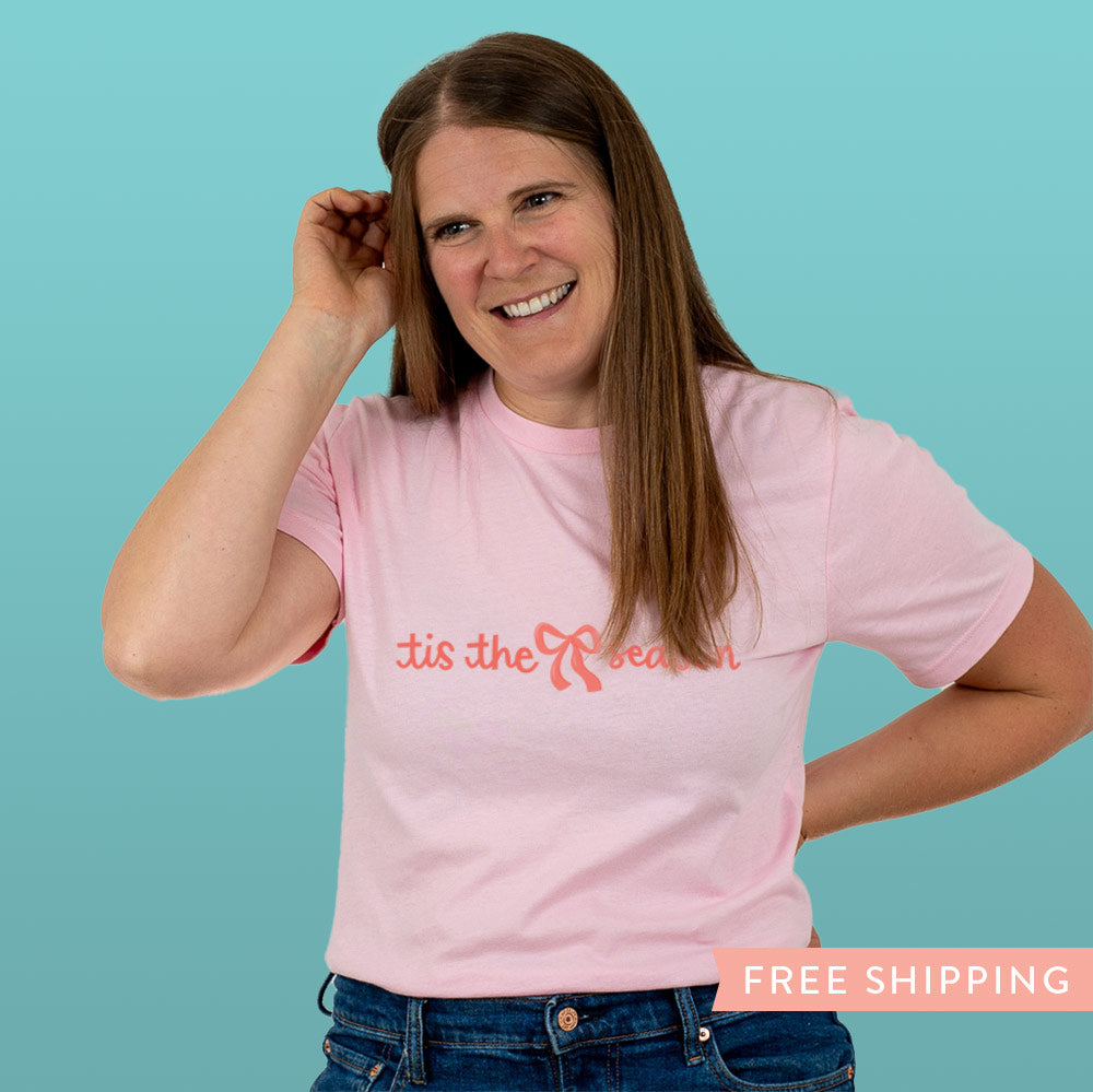 Chirstmas Bow Women's T-Shirt