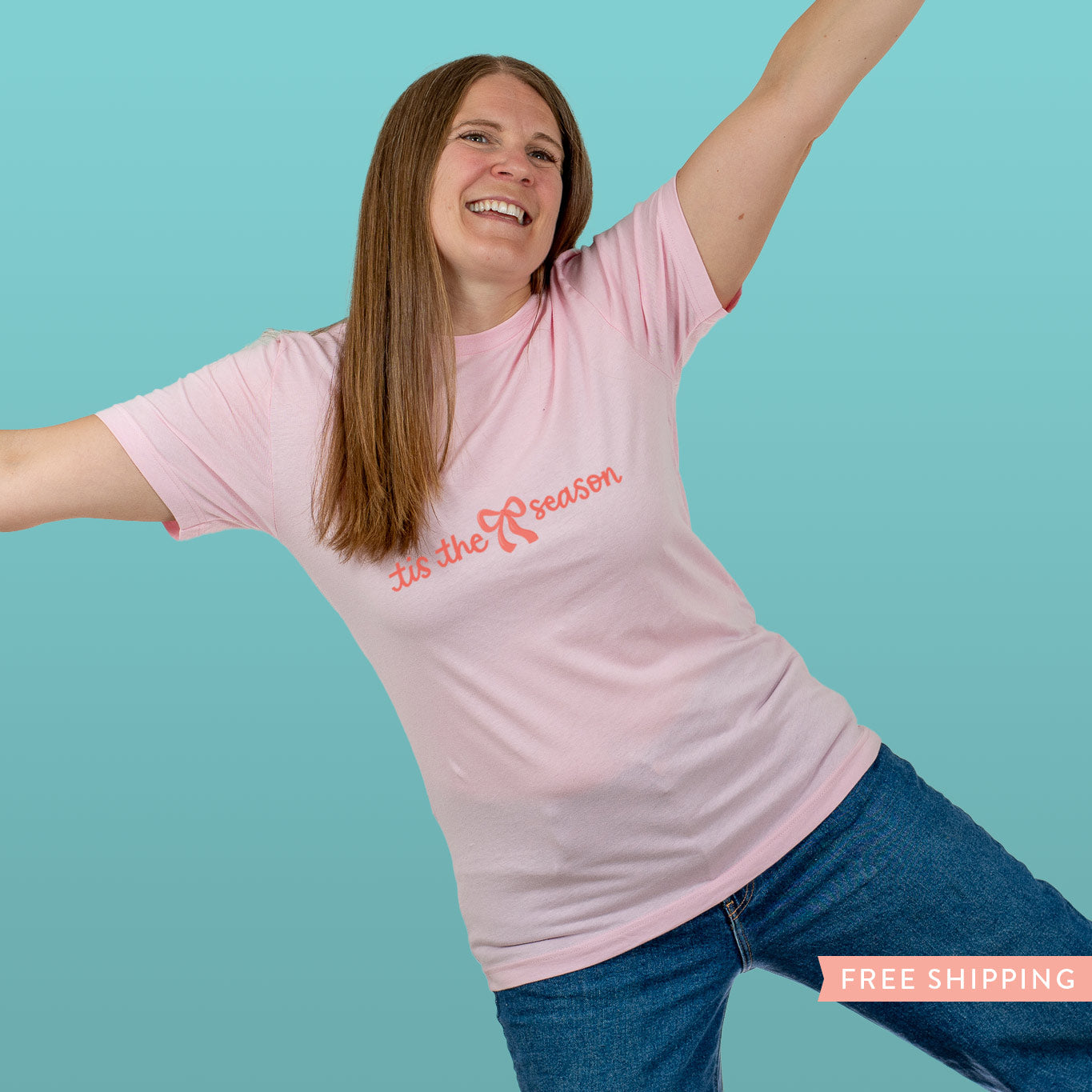 Chirstmas Bow Women's T-Shirt