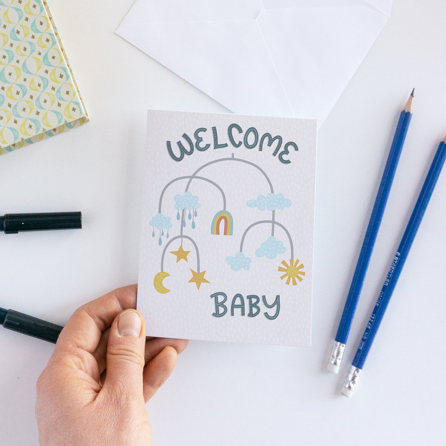 Welcome Baby Shower Card