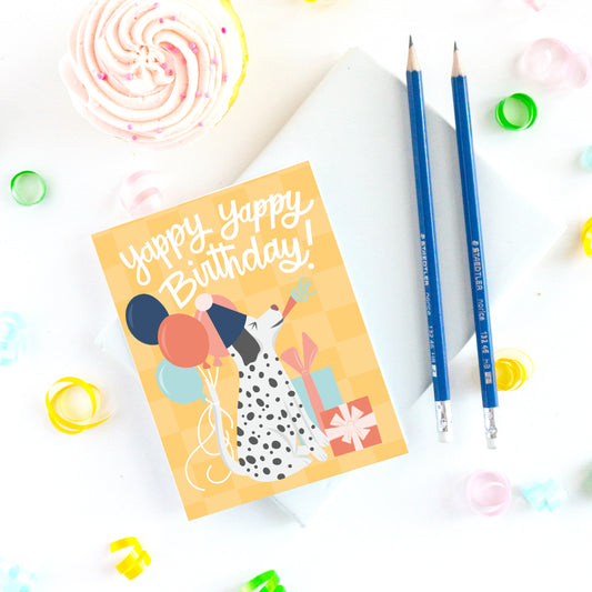 Dog Birthday Card for Kids