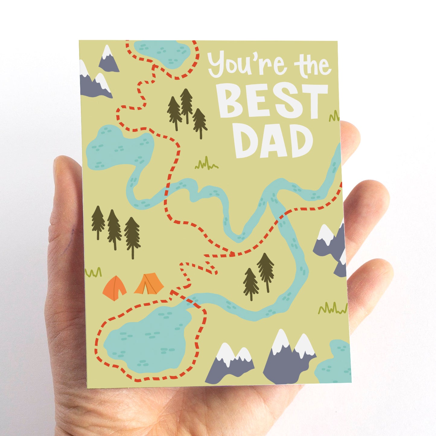 Camping Father's Day Card