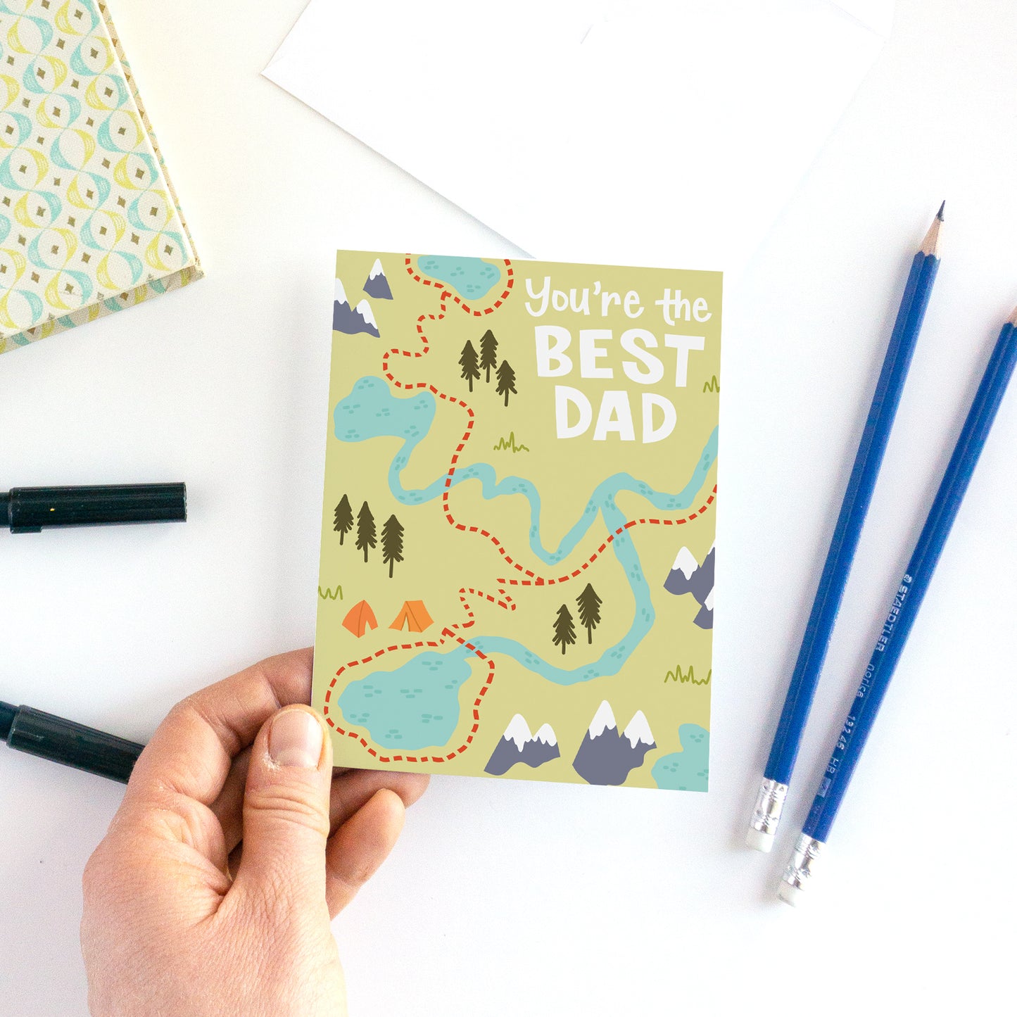 Camping Father's Day Card