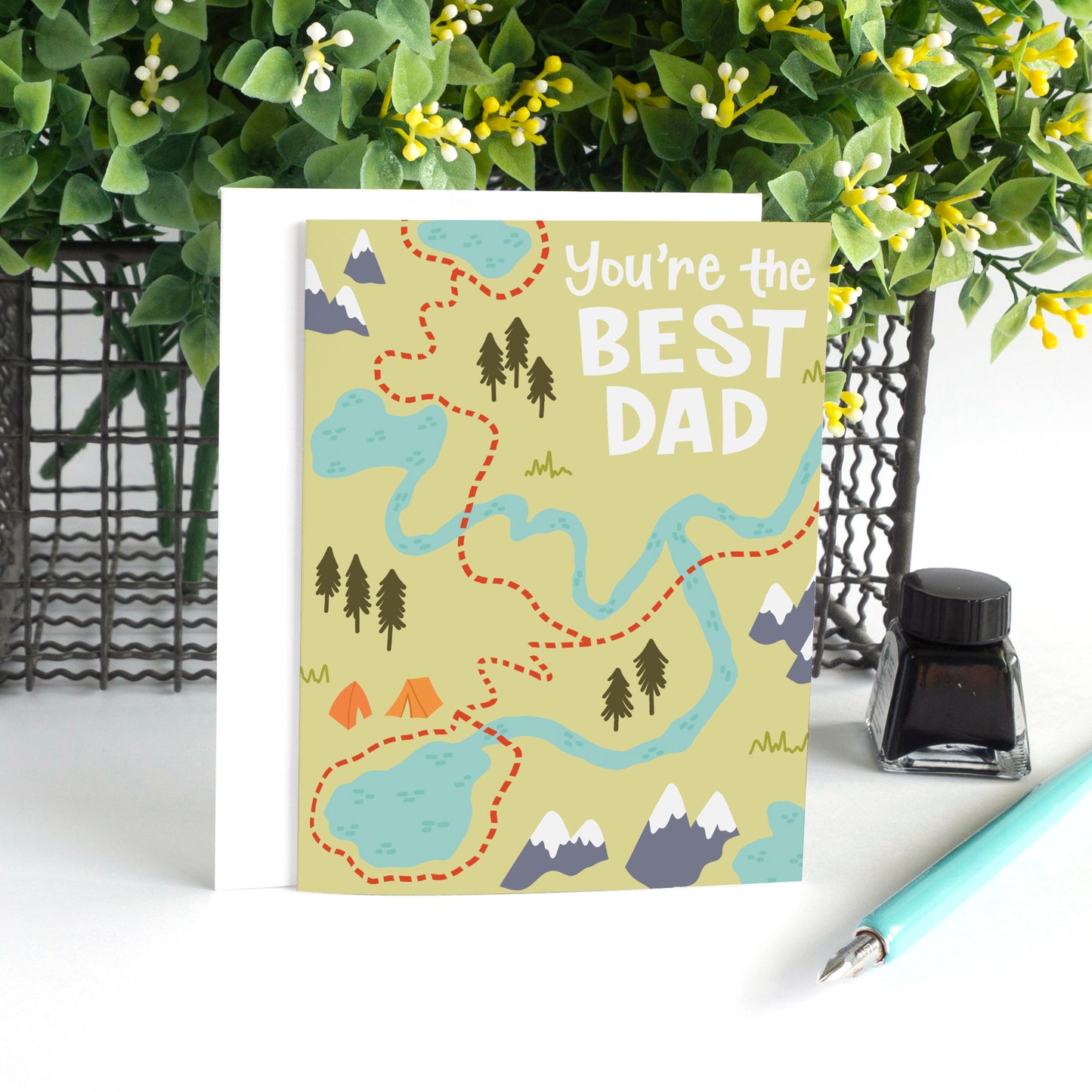 Camping Father's Day Card