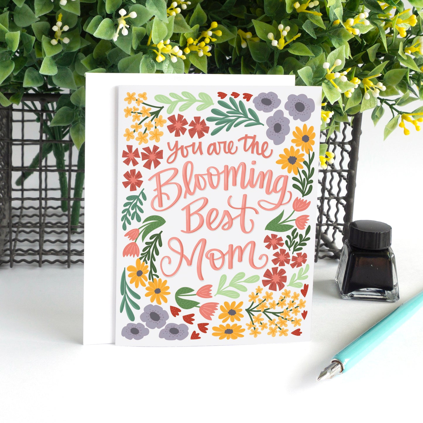 You are the Blooming Best Mom Floral Mother's Day Card