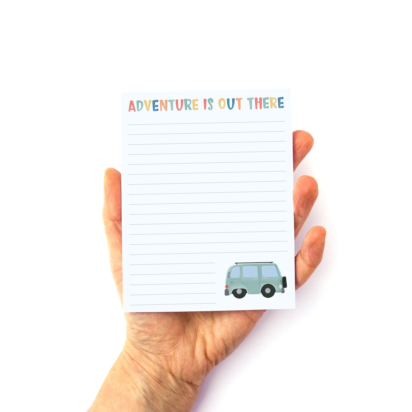 Adventure is Out There Camper Van Notepad