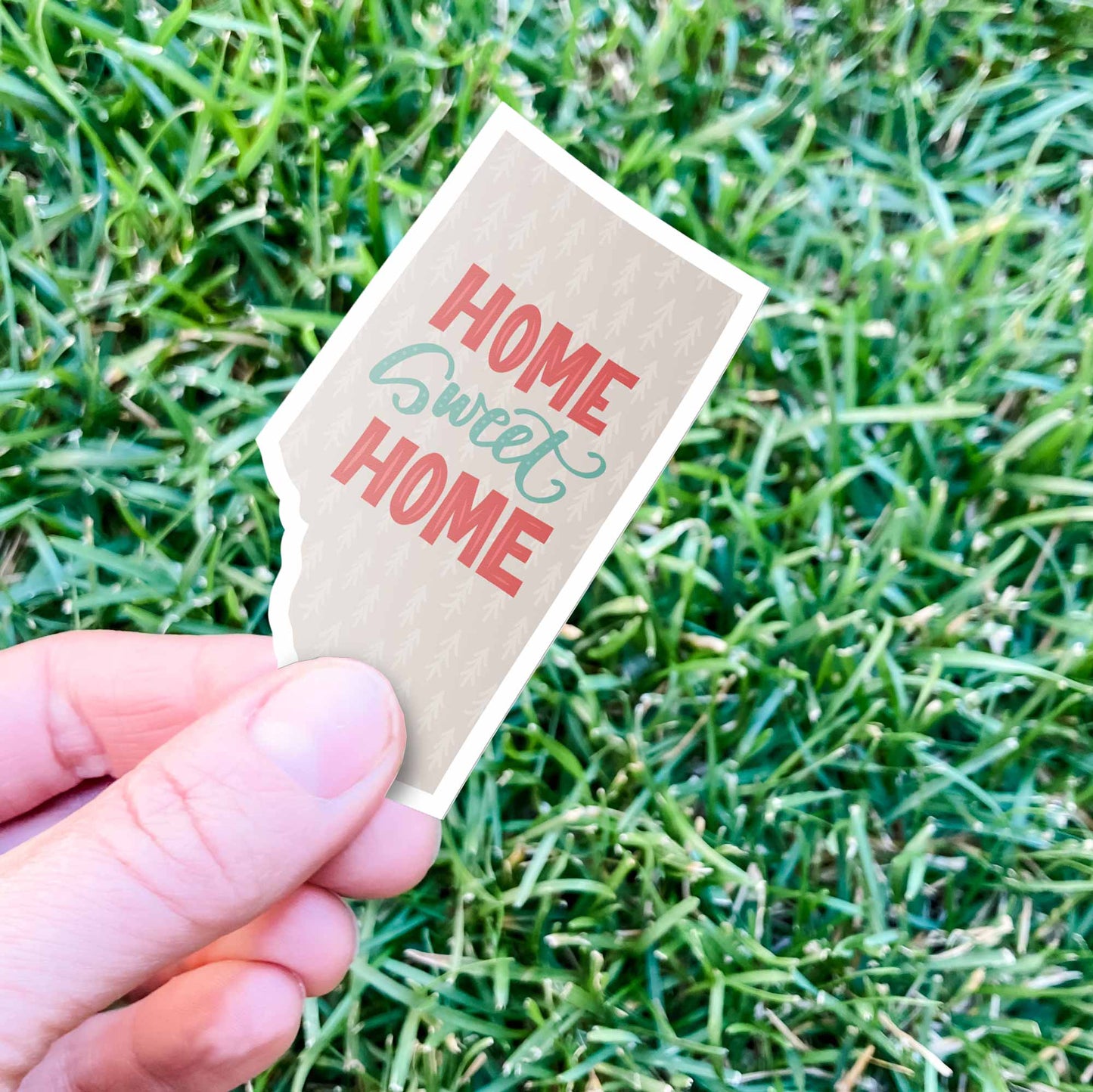 Home Sweet Home Alberta Vinyl Sticker