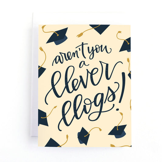 Aren't you a Clever Clogs! Graduation Card