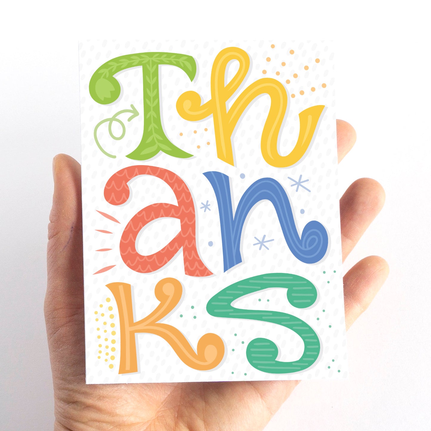Thanks Thank You Card