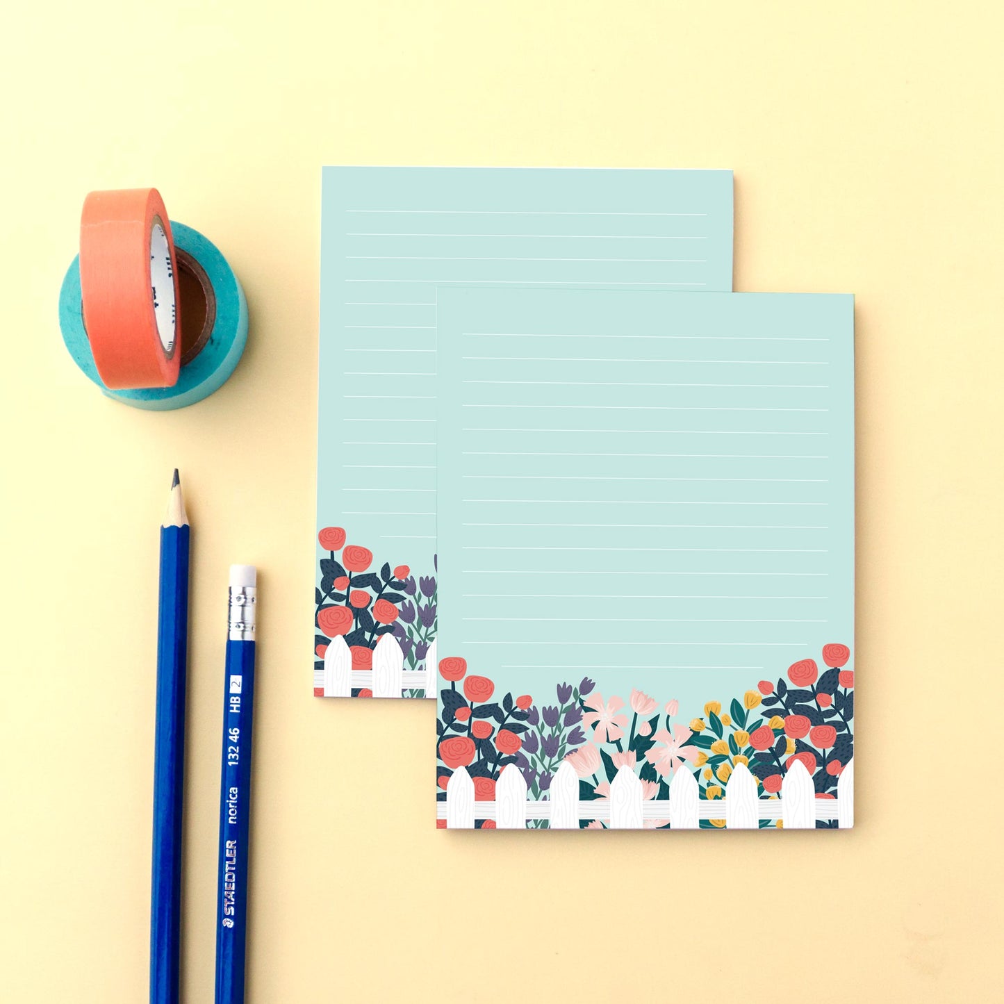 Floral To Do List Notepad