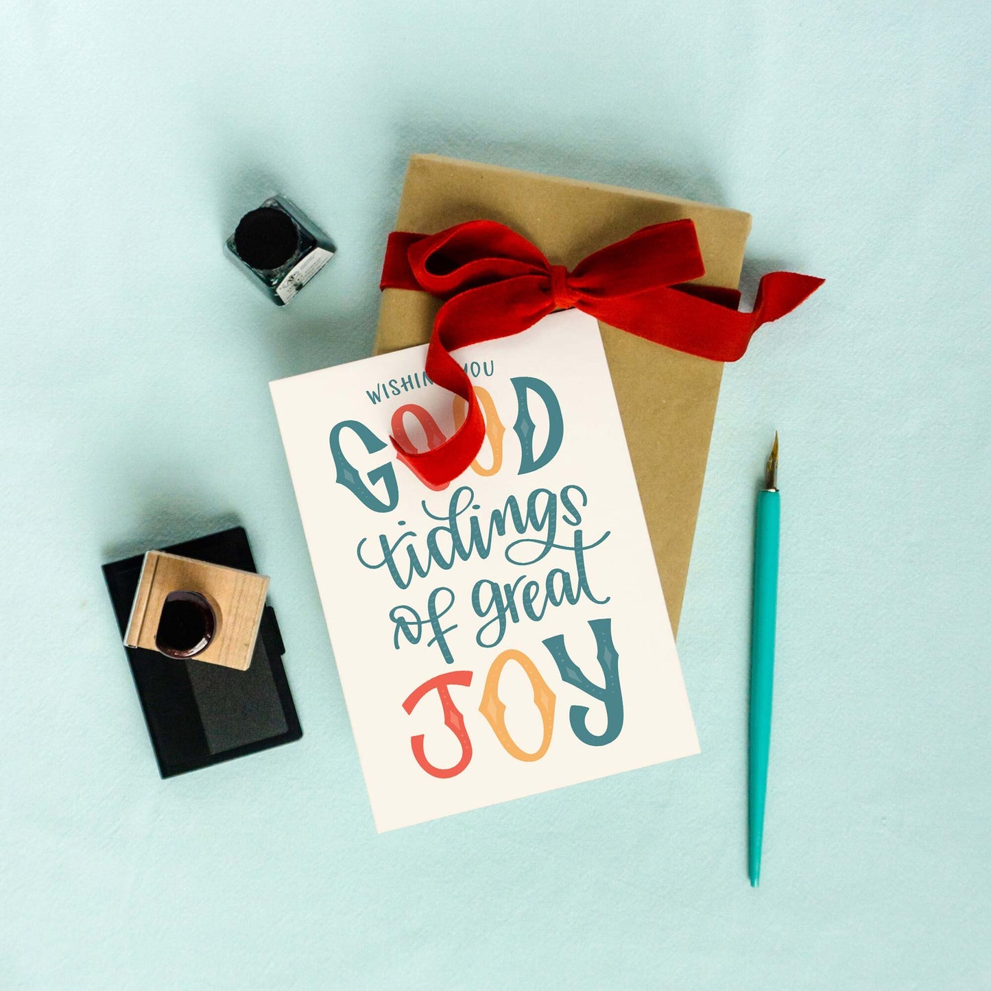 Good Tidings of Great Joy Christmas Card