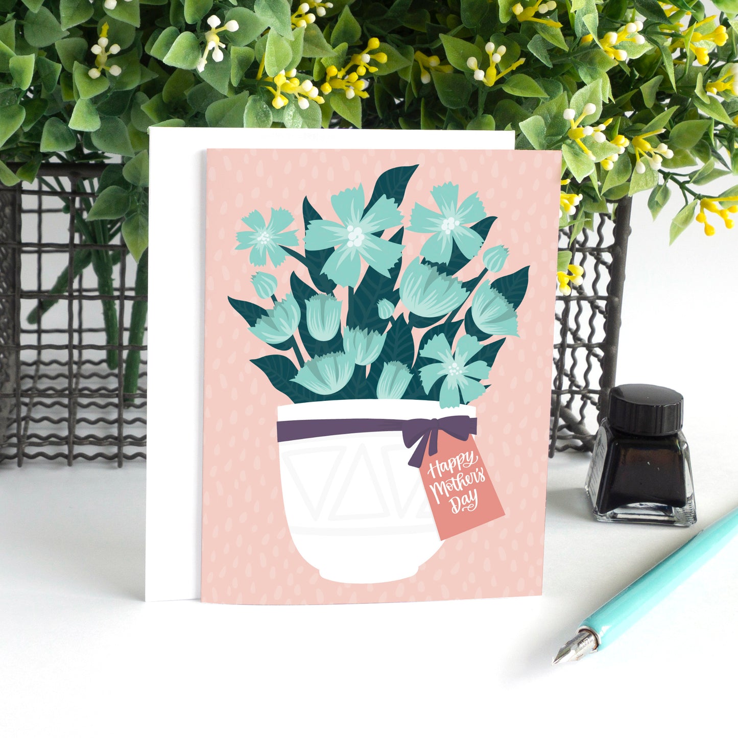Happy Mother's Day Floral Mother's Day Card