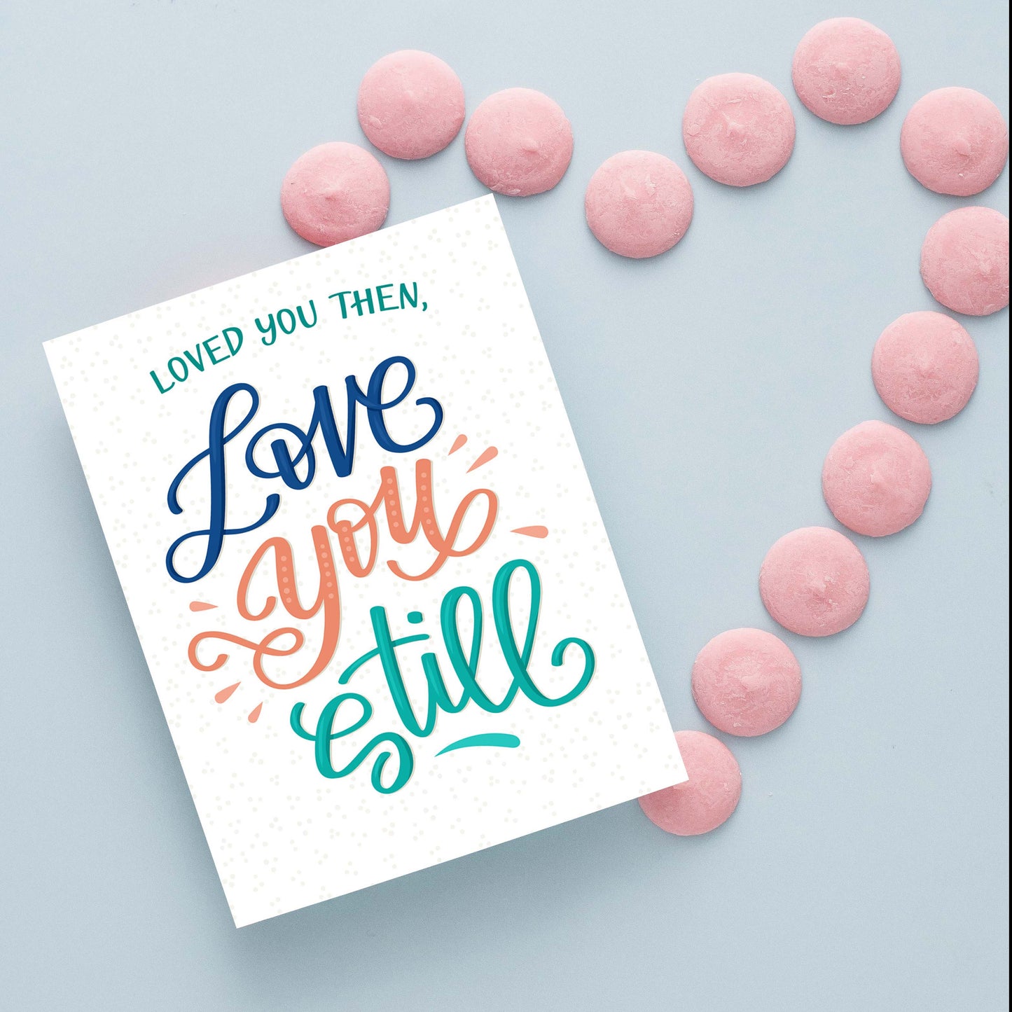 Loved you then, Love you still Anniversary Card