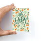 Oh Baby Citrus Mini Greeting Card