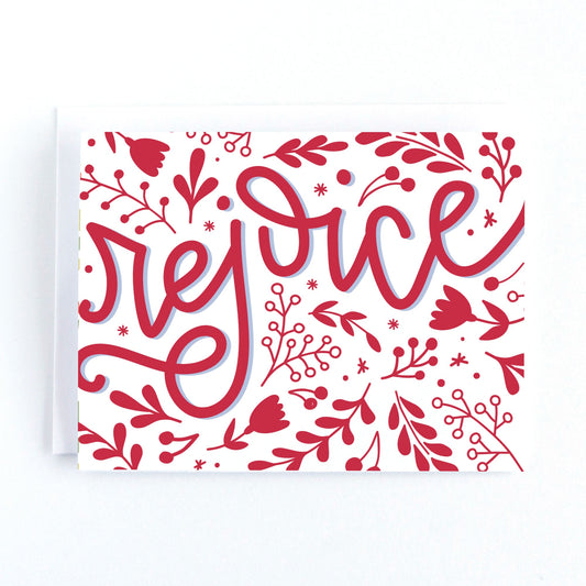 Rejoice Christmas Card
