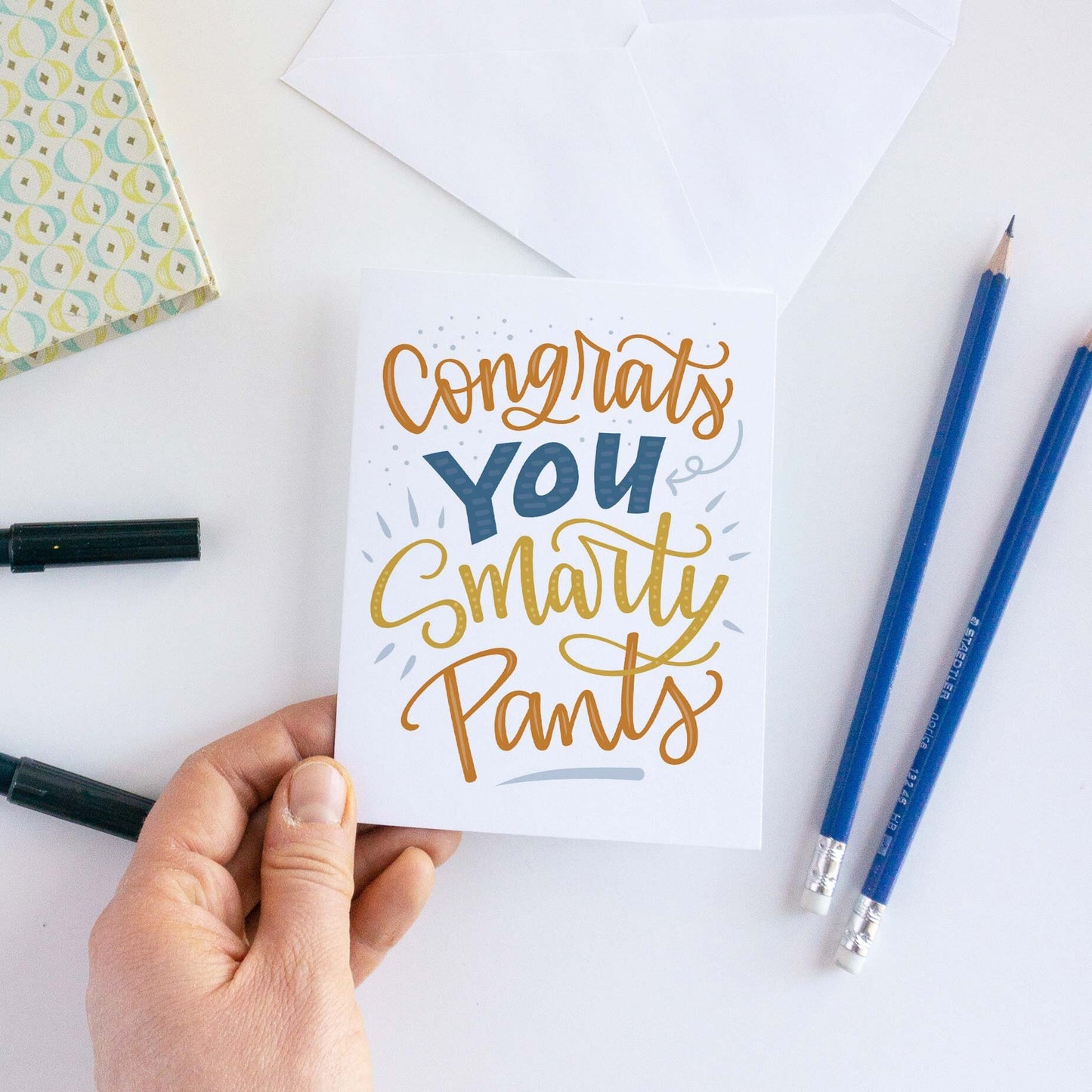 Congrats You Smarty Pants Graduation Card