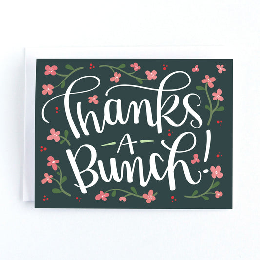 Thanks a Bunch Thank You Card