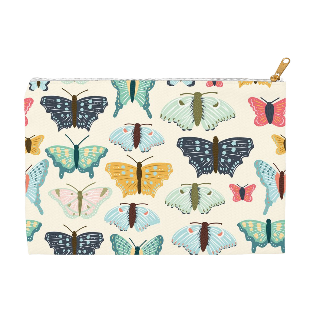 Butterfly Canvas Pouch