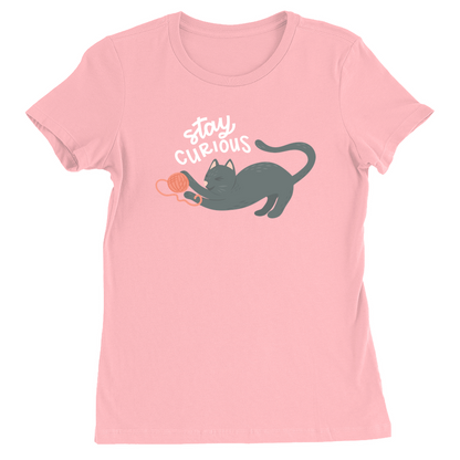 Stay Curious Cat T-Shirt