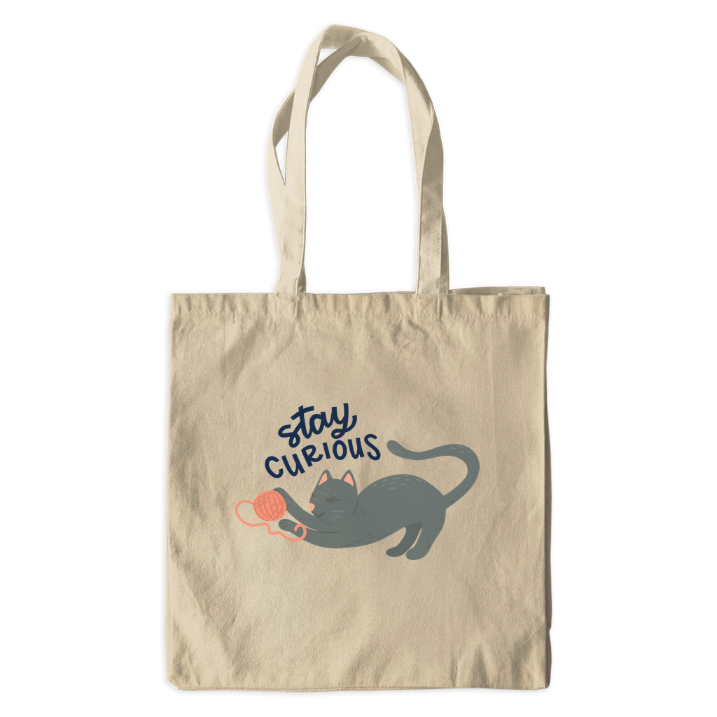 Cat Canvas Tote Bag