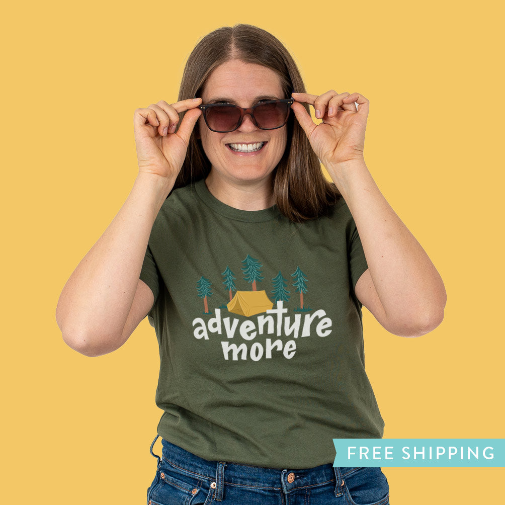 Adventure More Camping T-Shirt