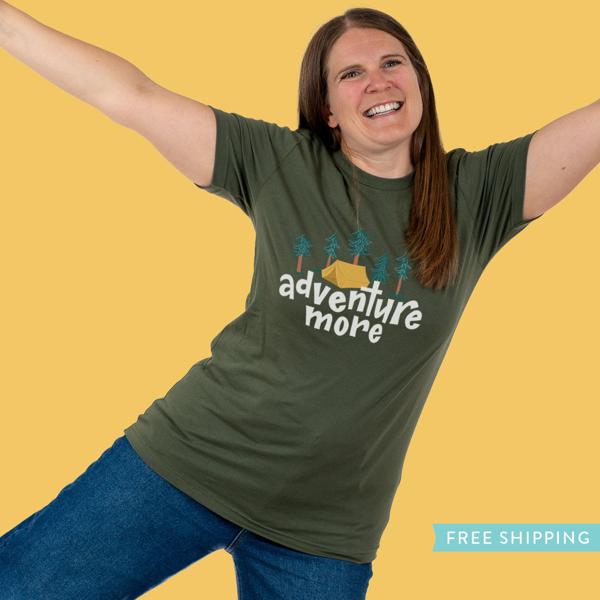 Adventure More Camping T-Shirt