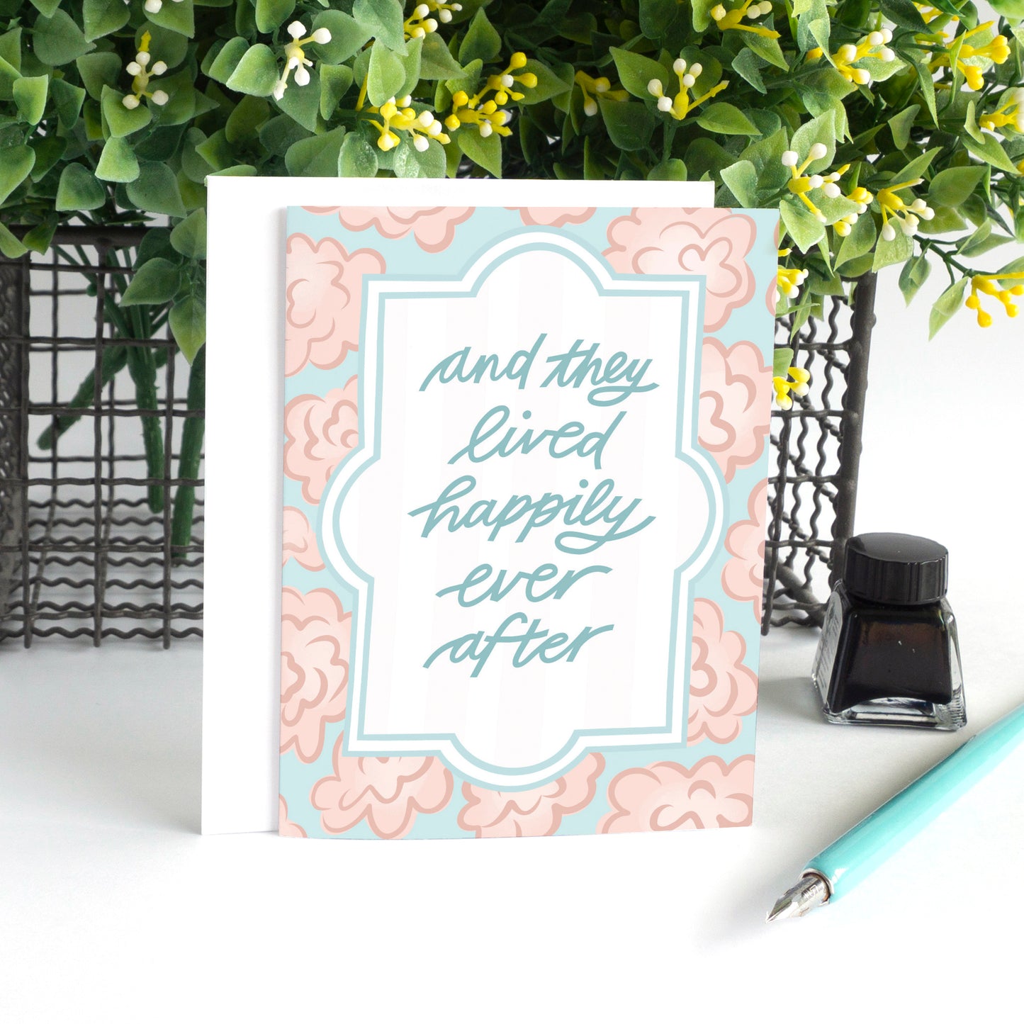 Happily Ever After Wedding Card