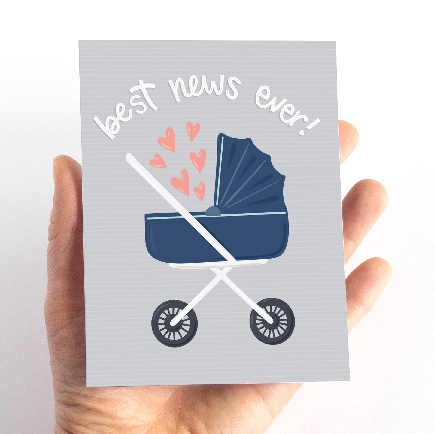 Best News Ever Gender Neutral Baby Card
