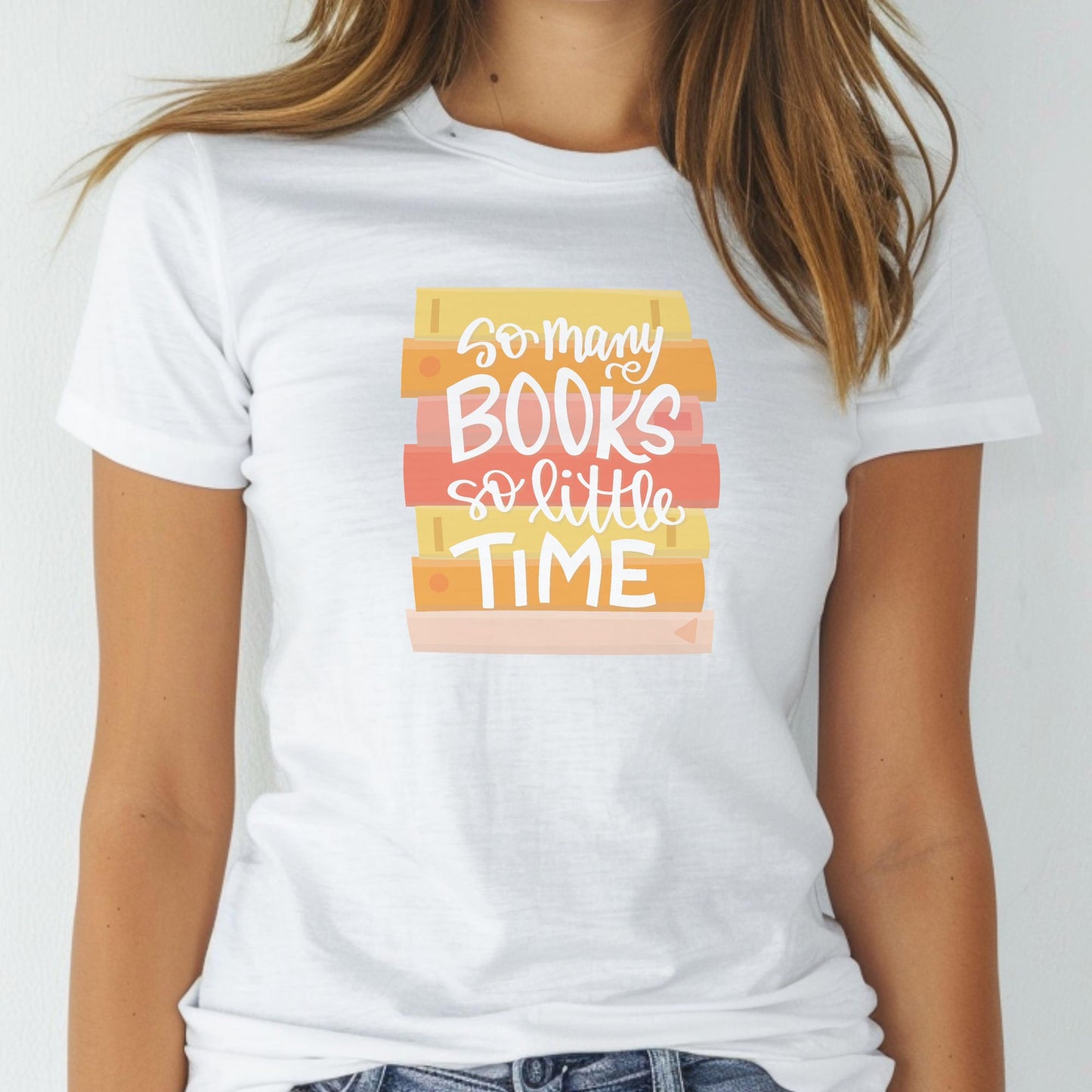 "So Many Books" Book Lover T-Shirt