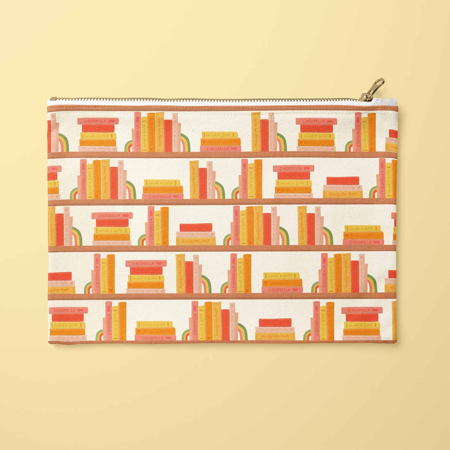 Books Canvas Pouch