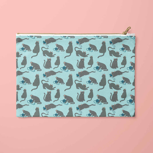 Cats Canvas Pouch