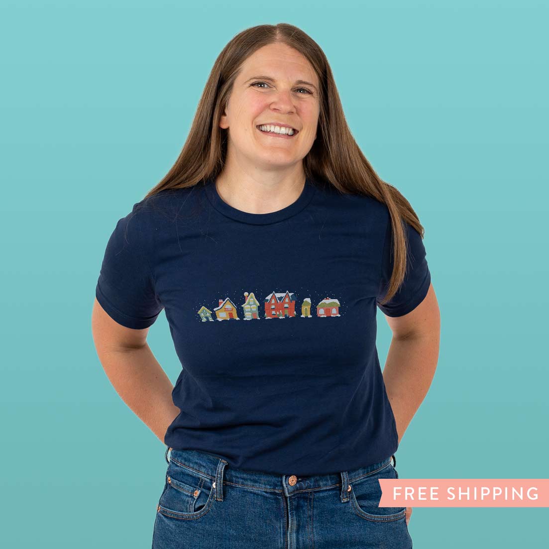 Christmas Houses T-Shirt