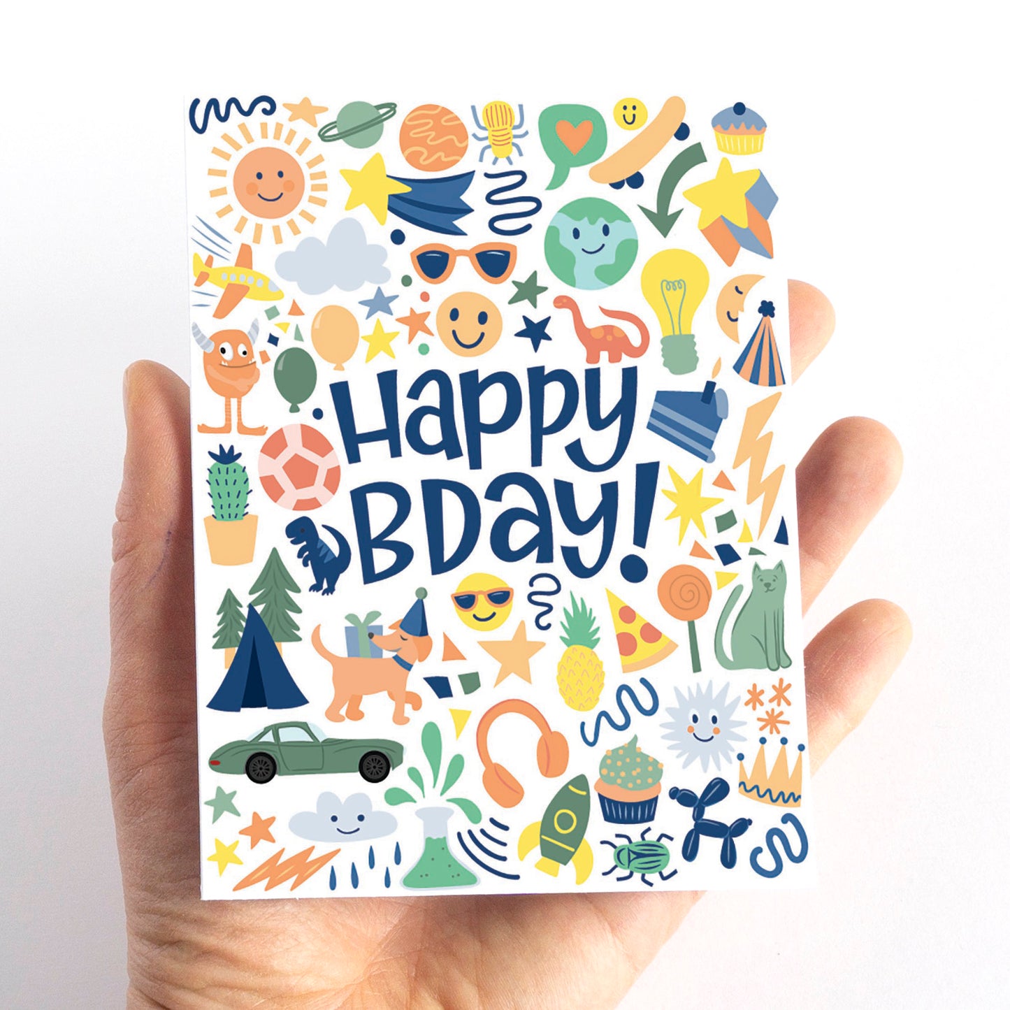 Eye Spy Birthday Card for Kids