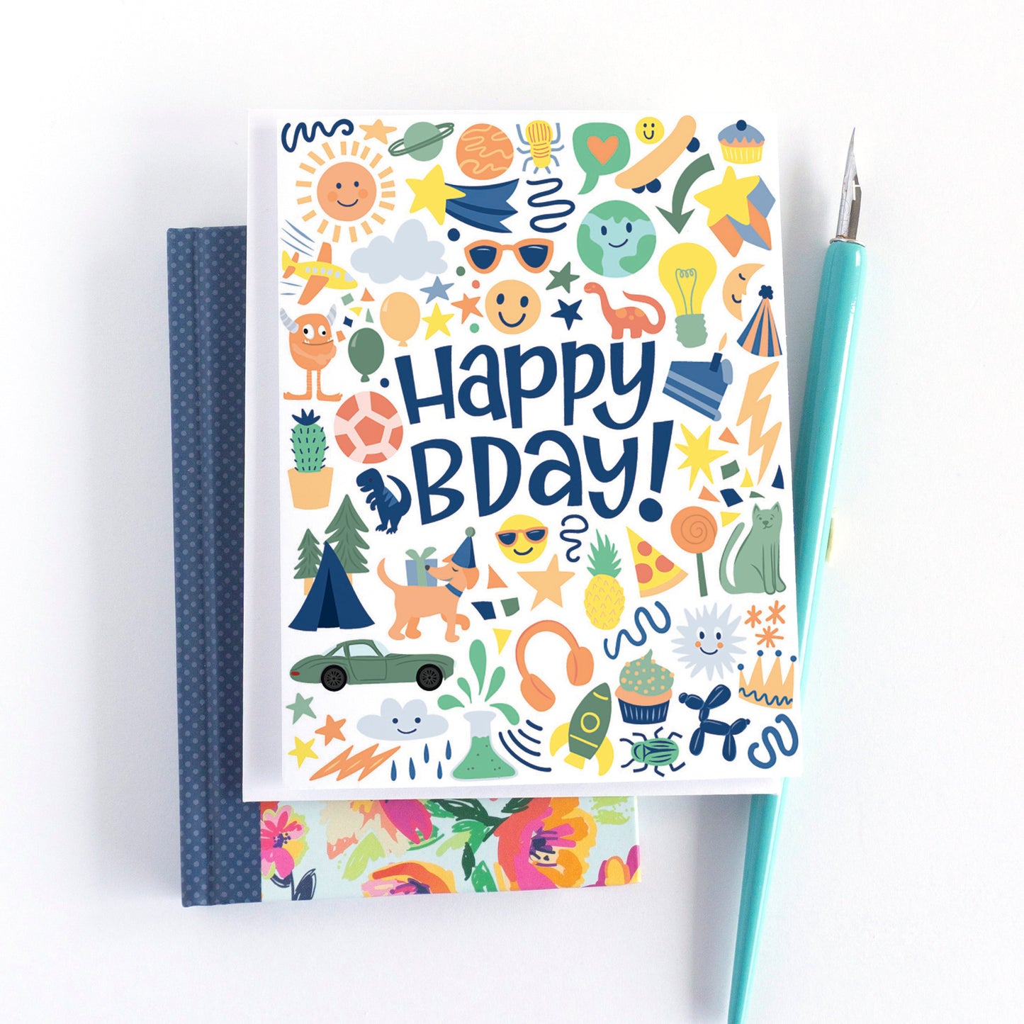 Eye Spy Birthday Card for Kids