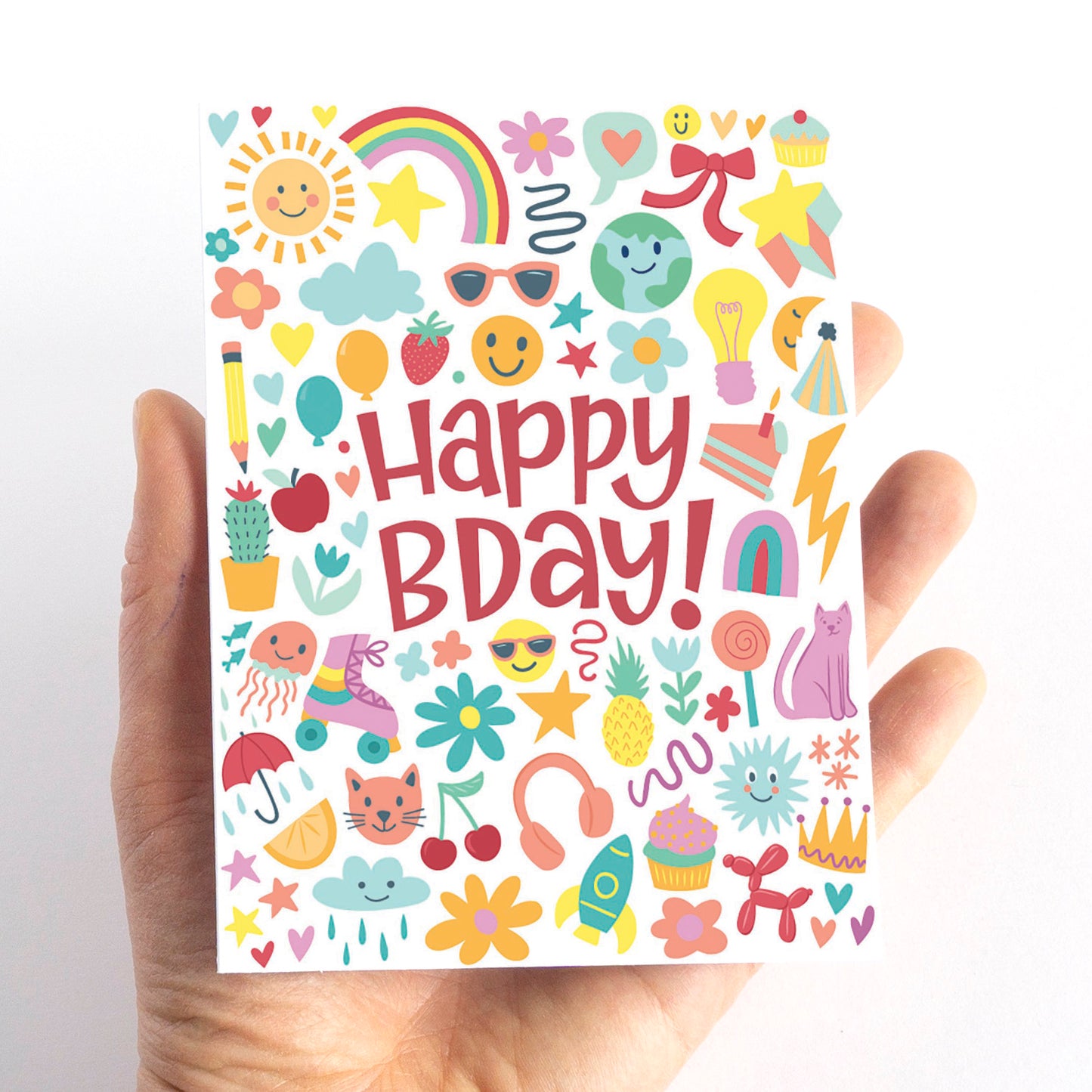 Eye Spy Birthday Card for Girls