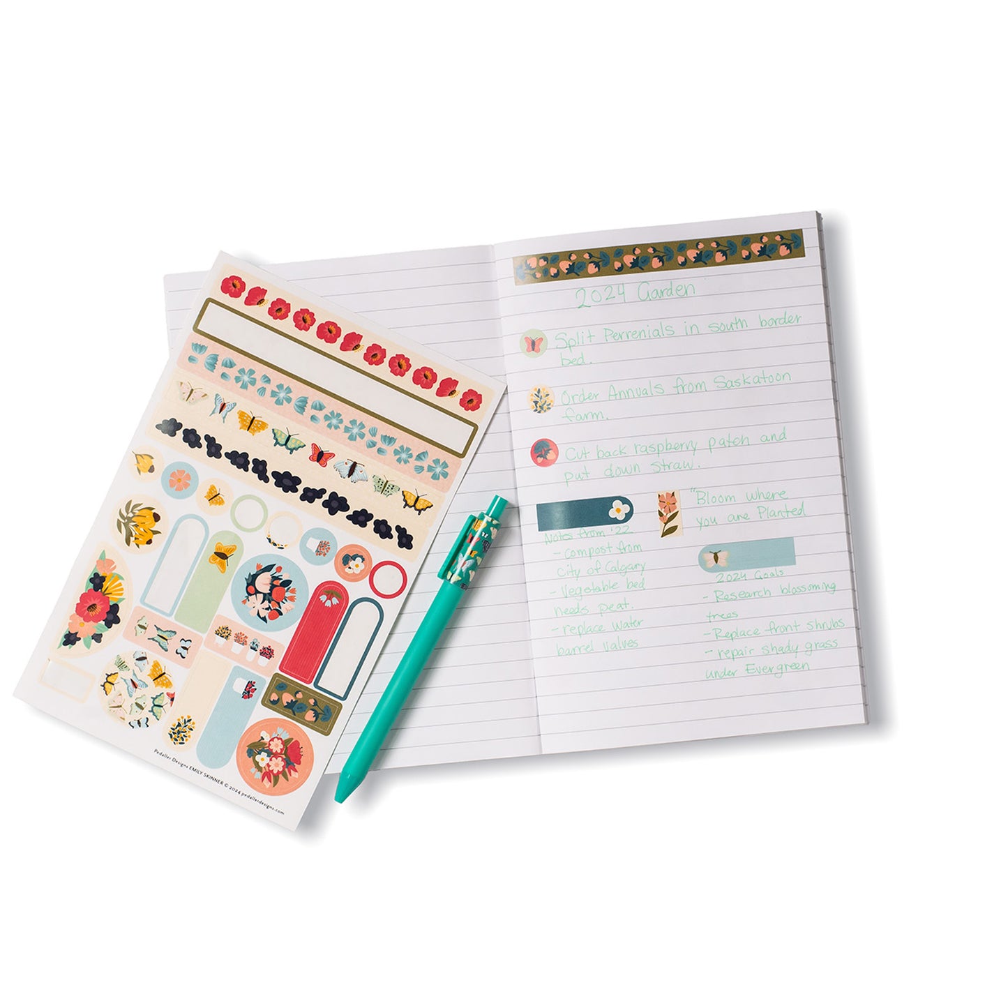 Gardening Notebook Gift Set