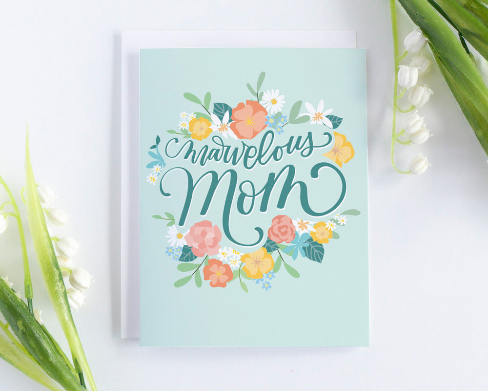 Marvelous Mom Mother's Day Card