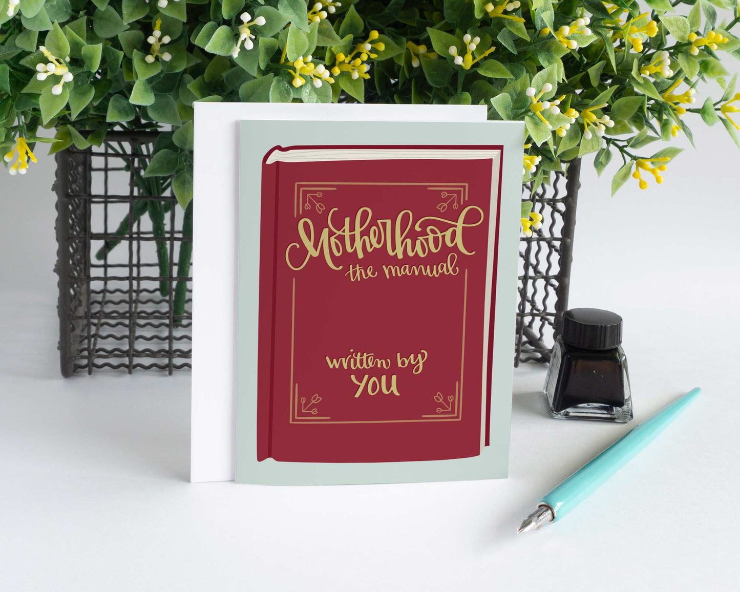 Motherhood: the manual Mother's Day Card