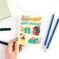 Cats and Boxes Birthday Card